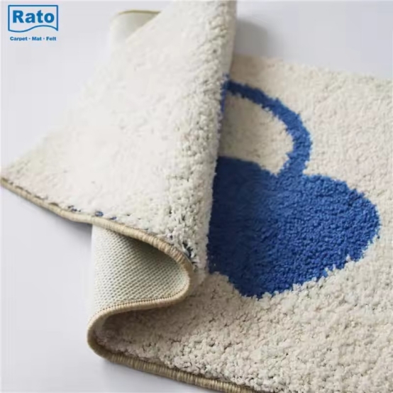 Tapis de salon à fleurs