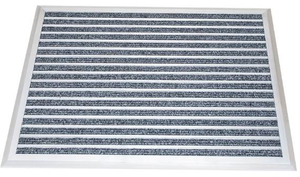 Paillasson de bienvenue en alliage d'aluminium robuste