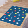 Des tapis de zone motifs de dessins animés colorés, des tapis rectangulaires, des chambres pour enfants, des salles à manger, de la vie, du décor de la maison