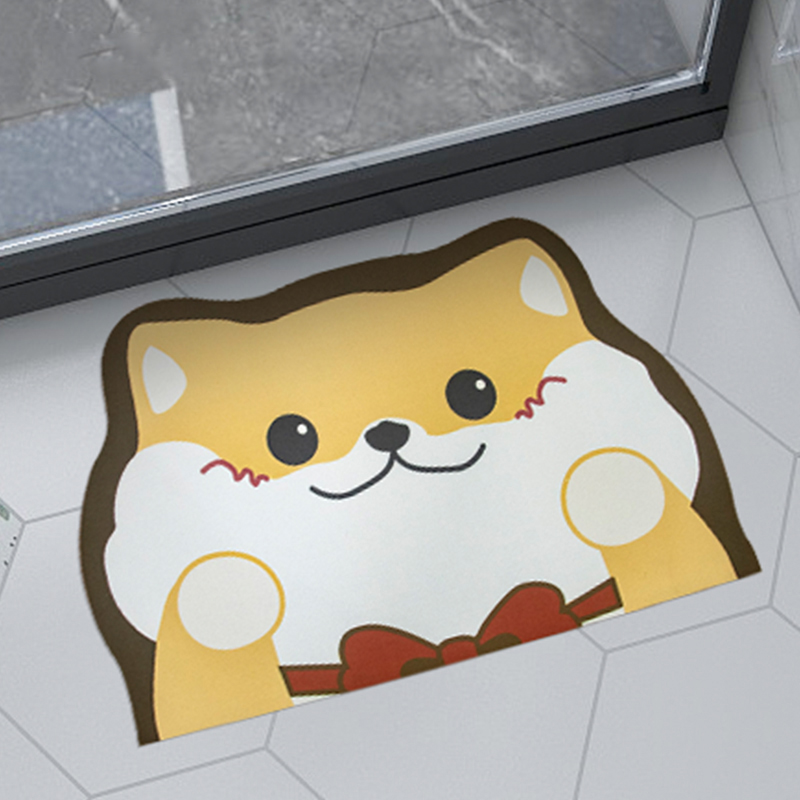 Tapis de bain en diatomite de forme et de motif personnalisés - Très absorbant et respectueux de l'environnement