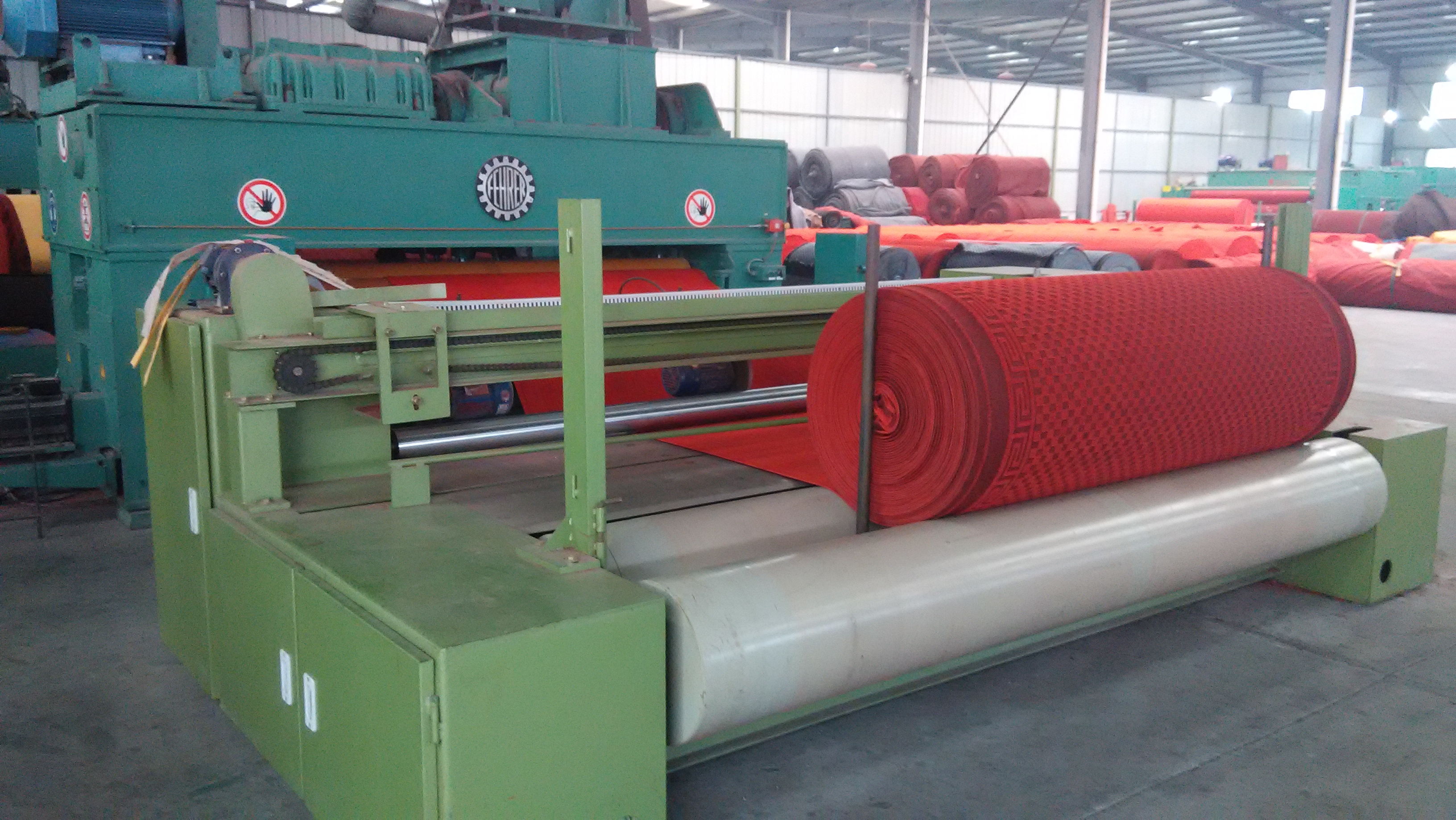 Dessin de production de tapis