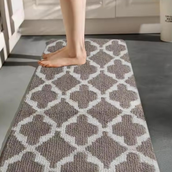 Tapis confortable en peluche