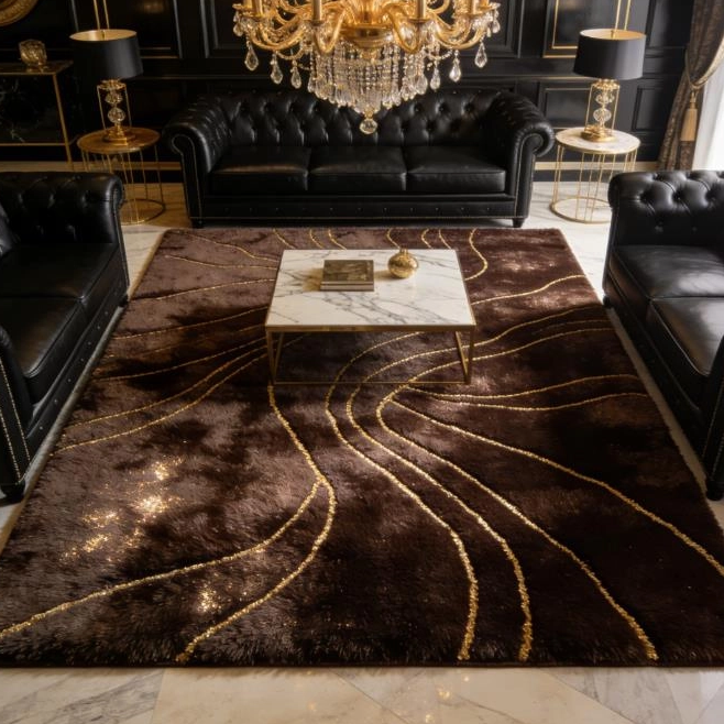 Tapis en peluche : comment le Made in China tisse le doux pays des rêves de l'ameublement mondial avec une touche ultime