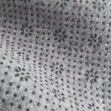 Base en plastique de point de fleur de prune