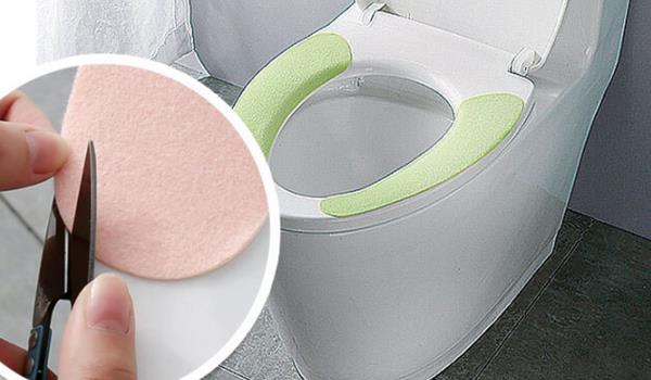Le coussin du siège de toilette RATO peut être coupé librement