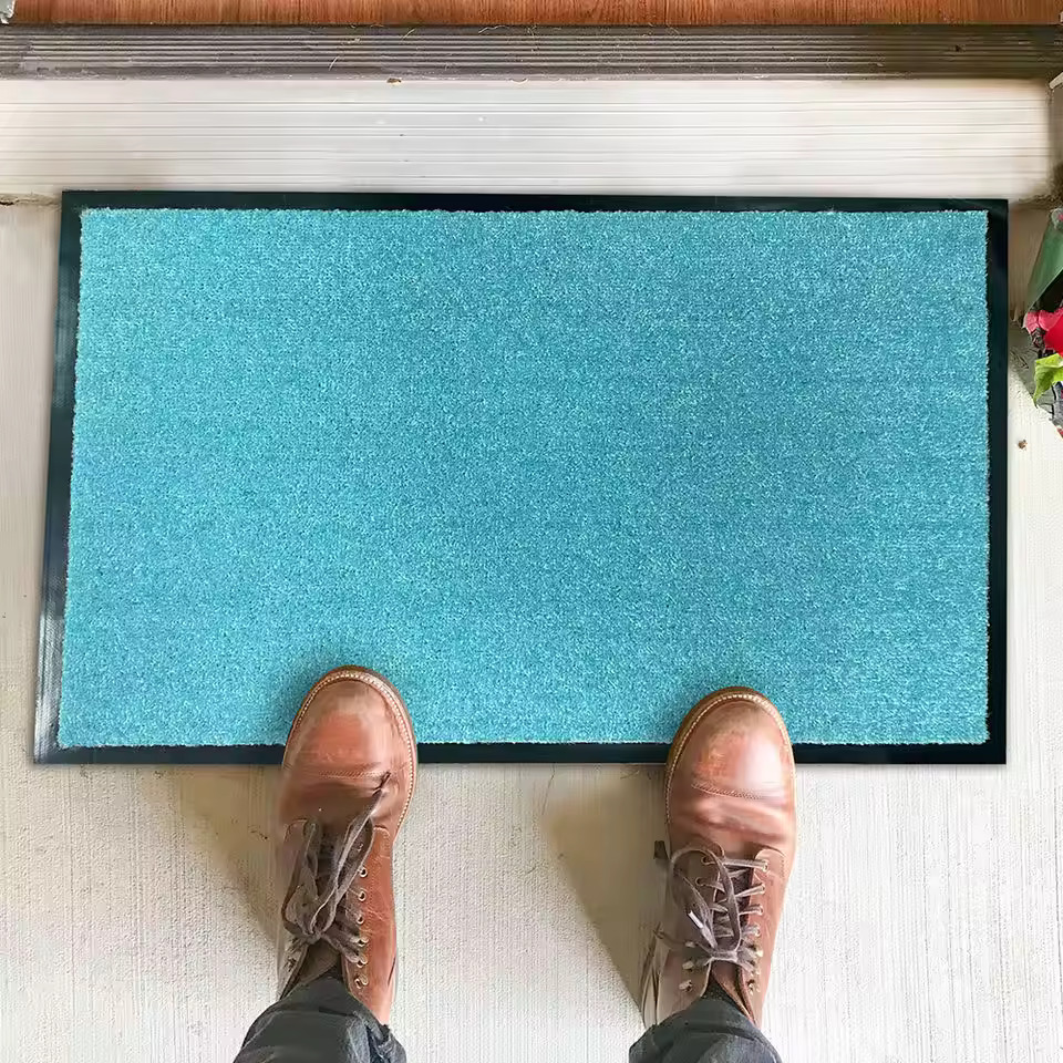 Tapis d'entrée pour l'intérieur : paillasson d'entrée en microfibre super absorbant et lavable