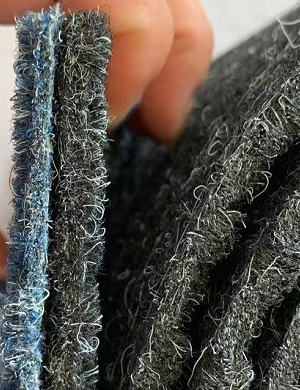 Tapis sans fond à motifs ananas