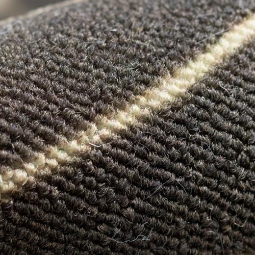 Affichage de la surface du paillasson imprimé en velours