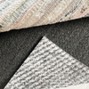 Tapis de tapis en caoutchouc à double feuille Le tapis sans glissement protège les planchers durs, sécurise la position du tapis et réduit le bruit
