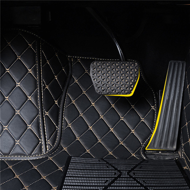 TAPIS de sol de voiture personnalisés en cuir