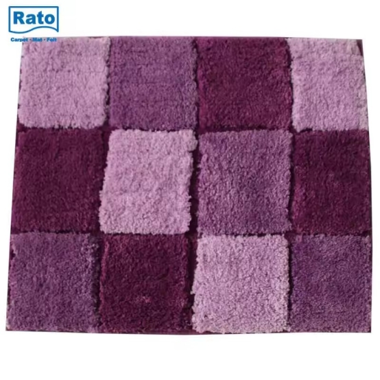 Surface du tapis moelleux