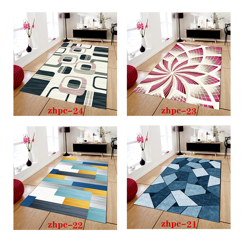 Tapis et tapis d'impression de tapis de salon moderne