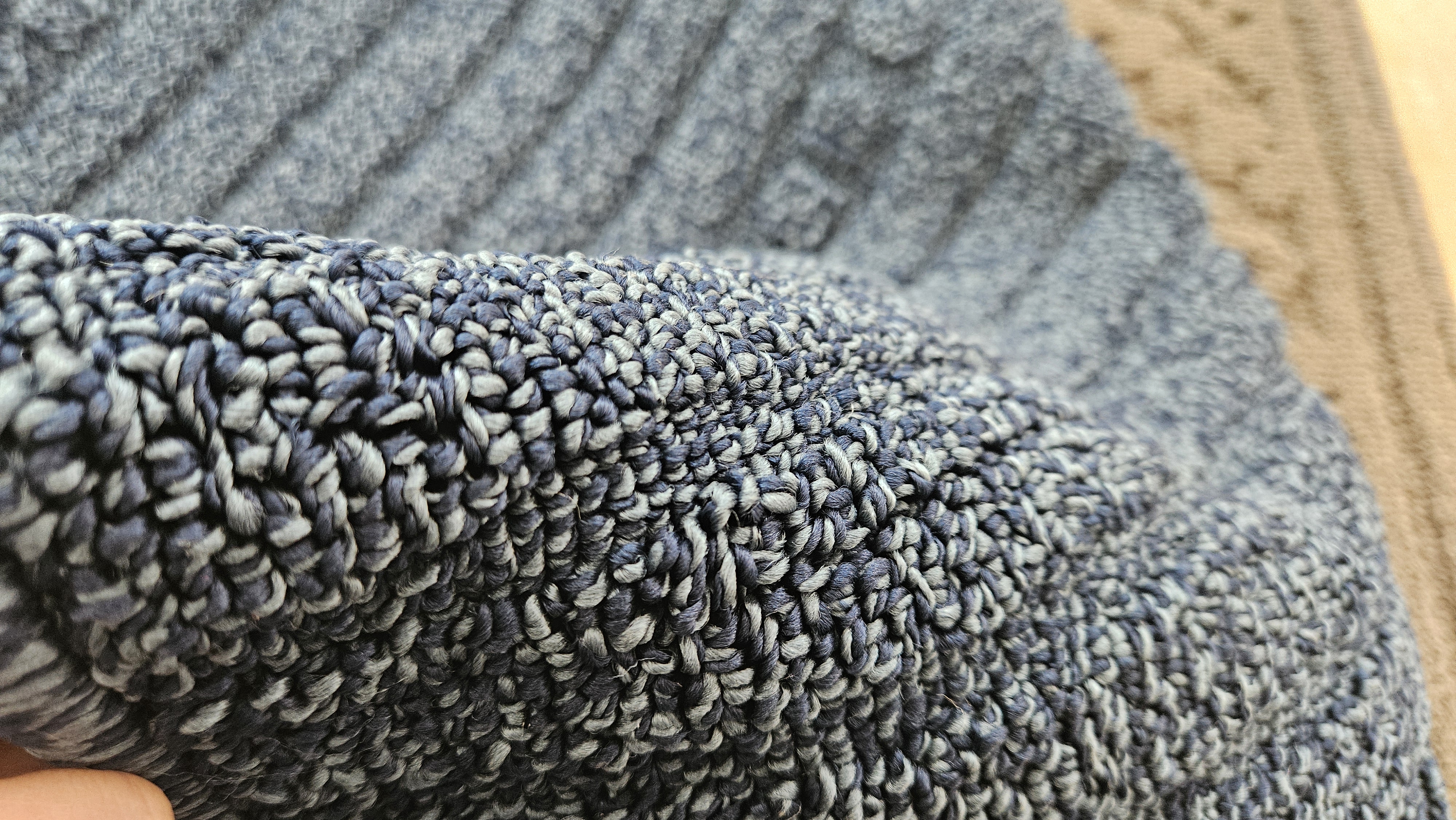 Présentoir circulaire de surface de coussin de sable grattant en velours (5)