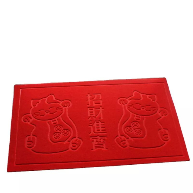 Paillasson en relief brossé Rato | Fournisseur en gros de tapis d'entrée de luxe personnalisé