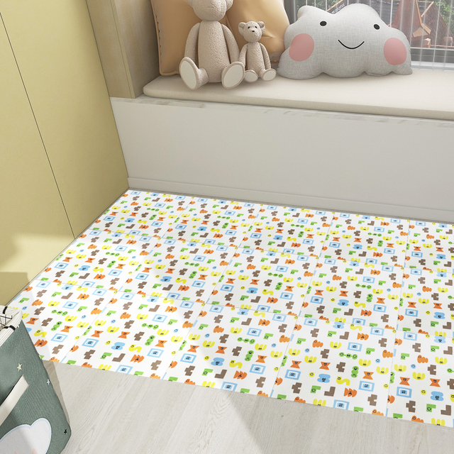 Tapis enfant chambre tapis de sol salon salle de jeux dessin animé Art décor à la maison tapis doux