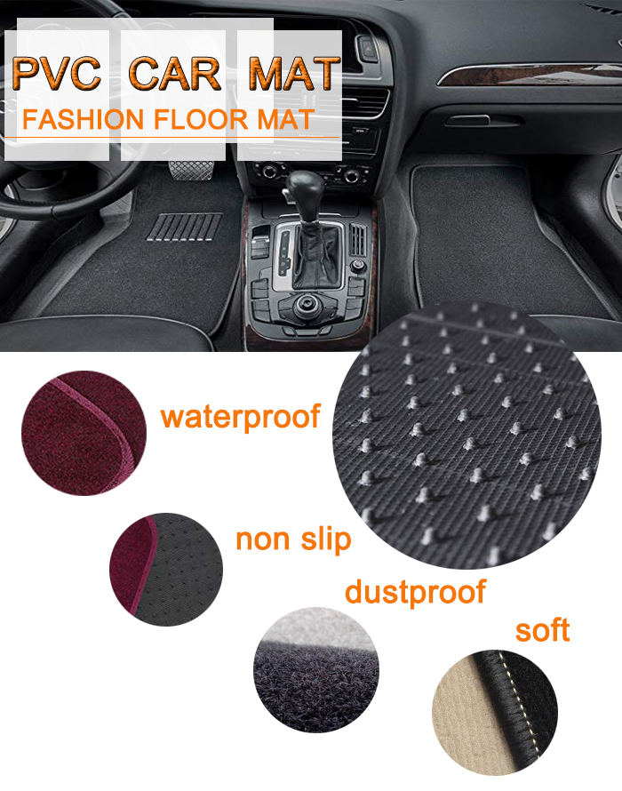 Tapis de voiture antidérapant antidérapant résistant aux usages