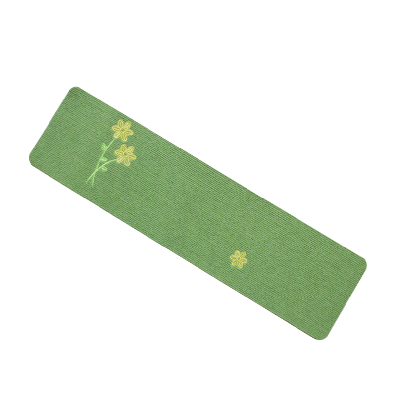 Tapis d'escalier antidérapant à fines rayures (brodé) tapis d'escalier personnalisable