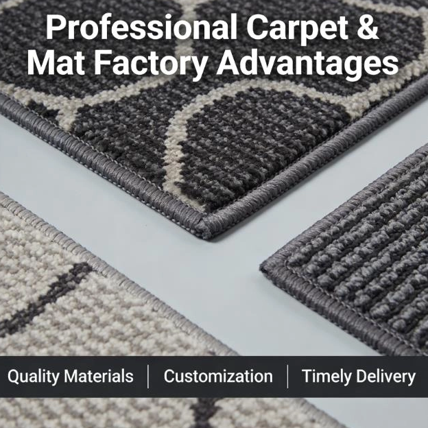  Les avantages de choisir une usine professionnelle de tapis et de tapis de sol