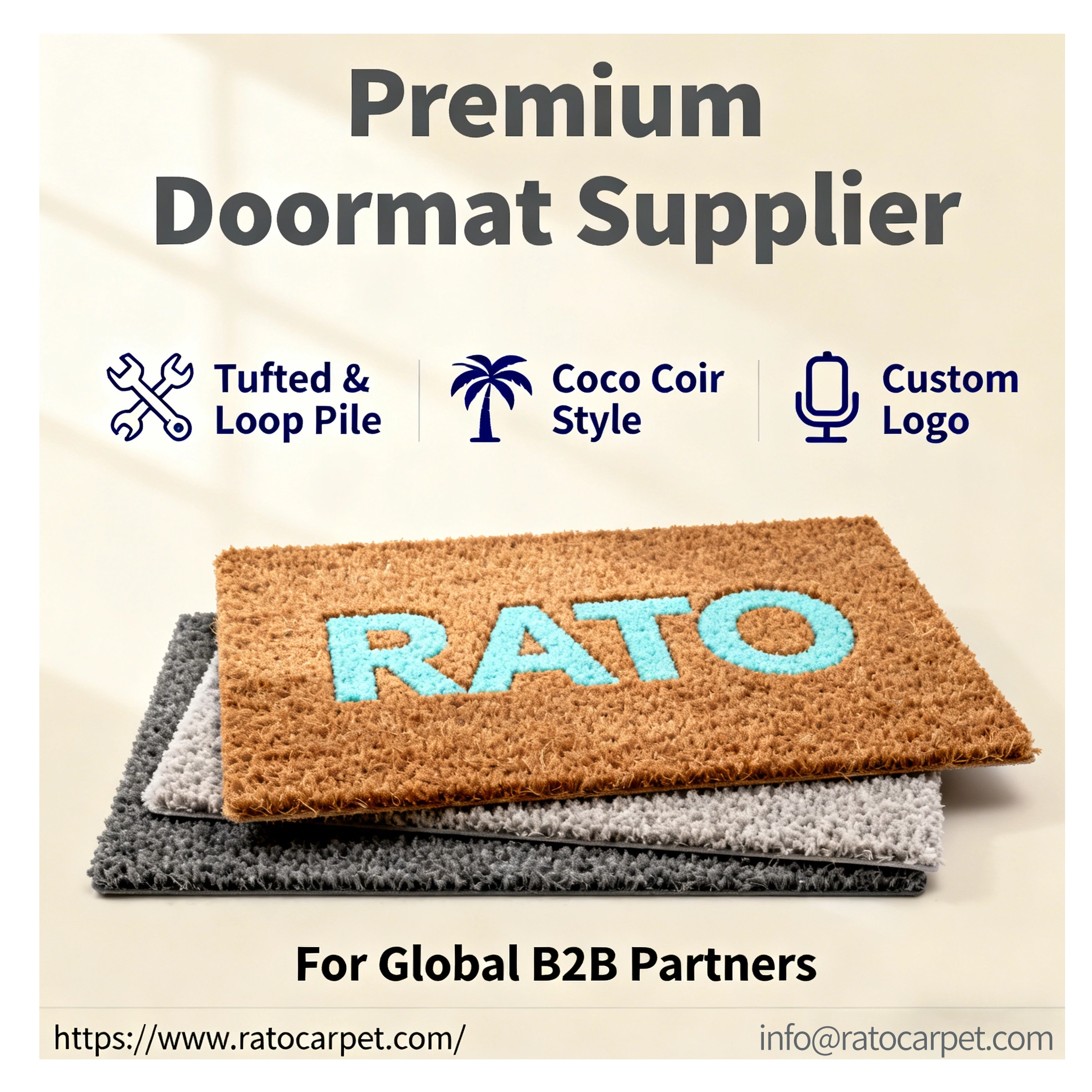 Fabricant professionnel de paillassons : votre partenaire pour une solution d'entrée complète