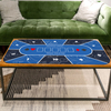 Table des échecs non glissants et du tapis de poker de carte portable Texas Poker Custom Taille