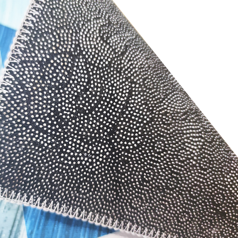 Tapis abstrait pour salon salle à manger moderne géométrique imprimé tapis tapis lavable antidérapant tapis de sol chambre tapis