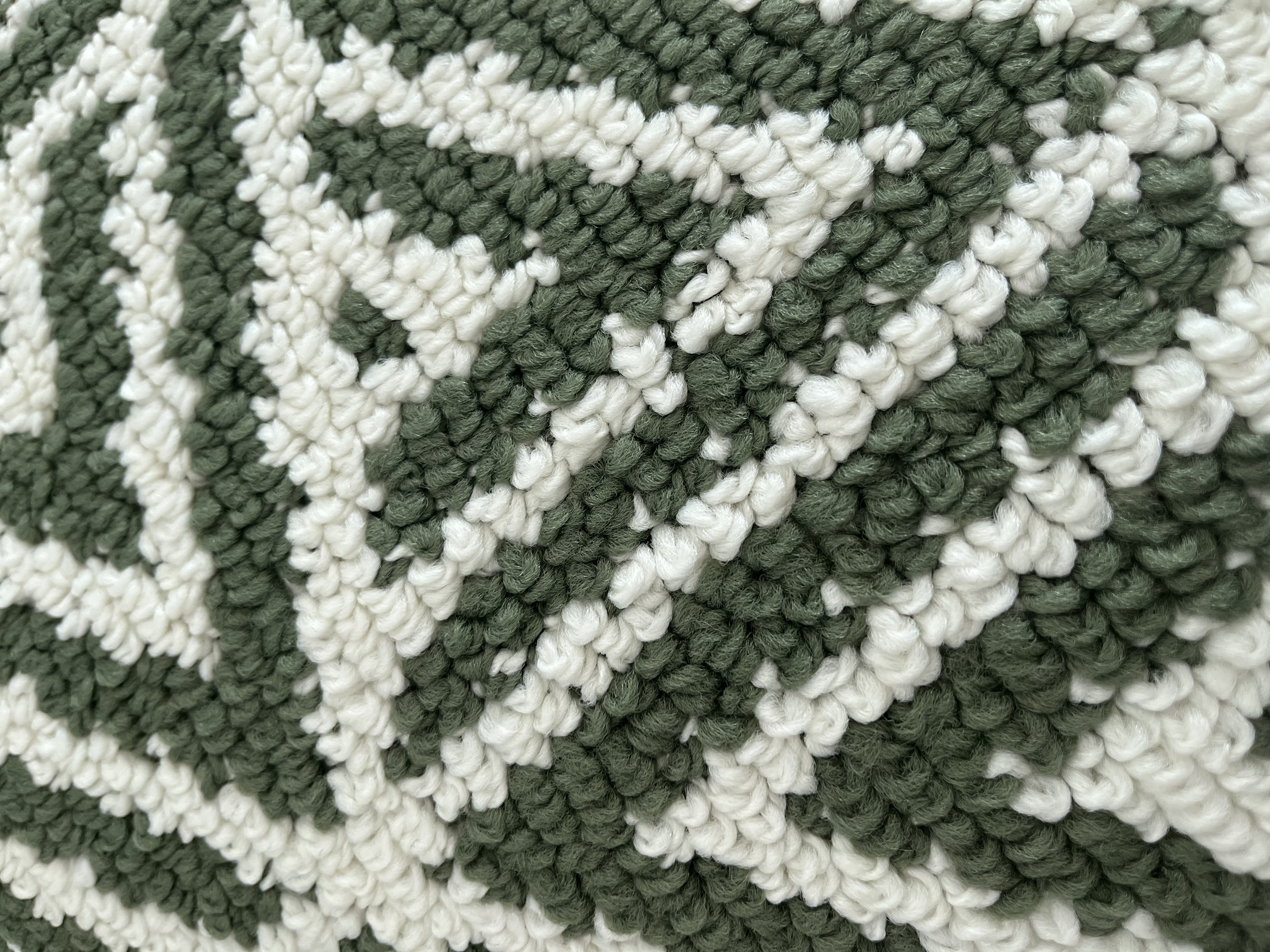 Texture de la surface du paillasson et affichage du mat&eacute;riau